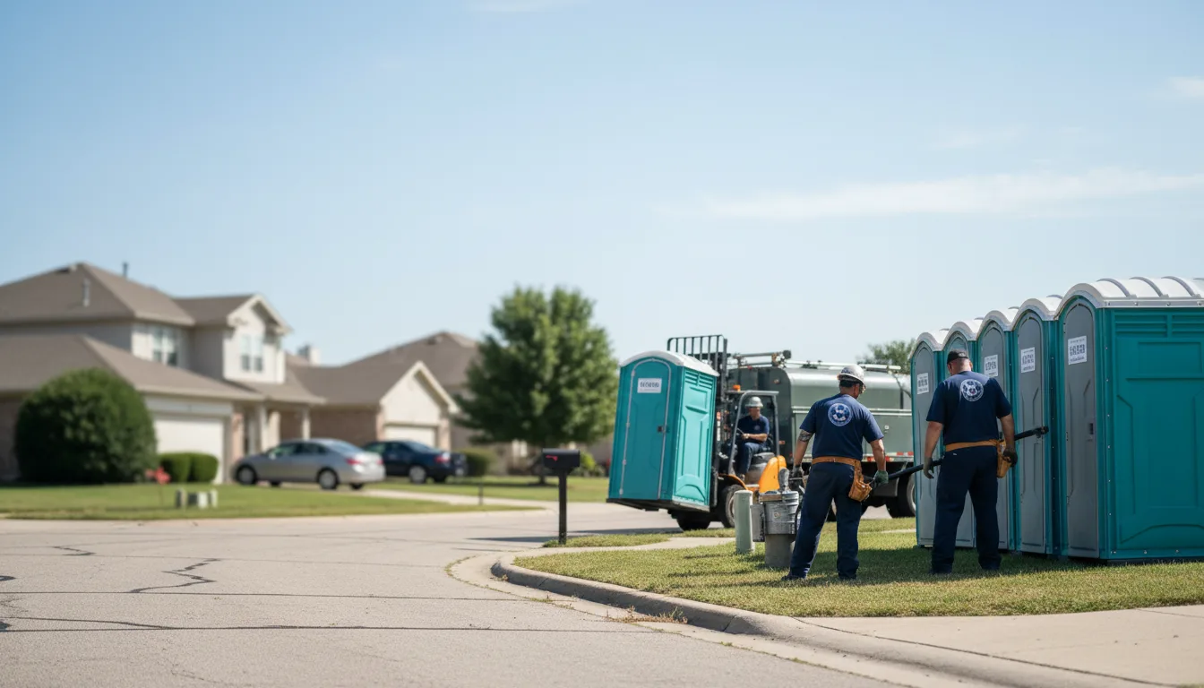 Porta Potty Rental in Gambier, OH near me